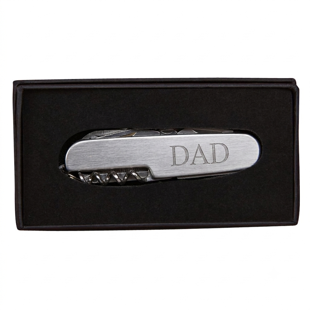 Folding 9-tool Pocket Knife